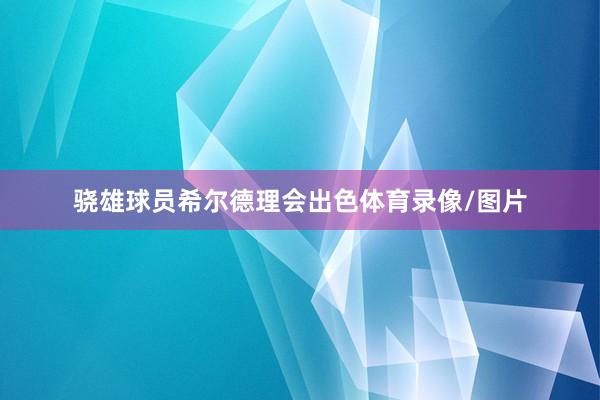 骁雄球员希尔德理会出色体育录像/图片